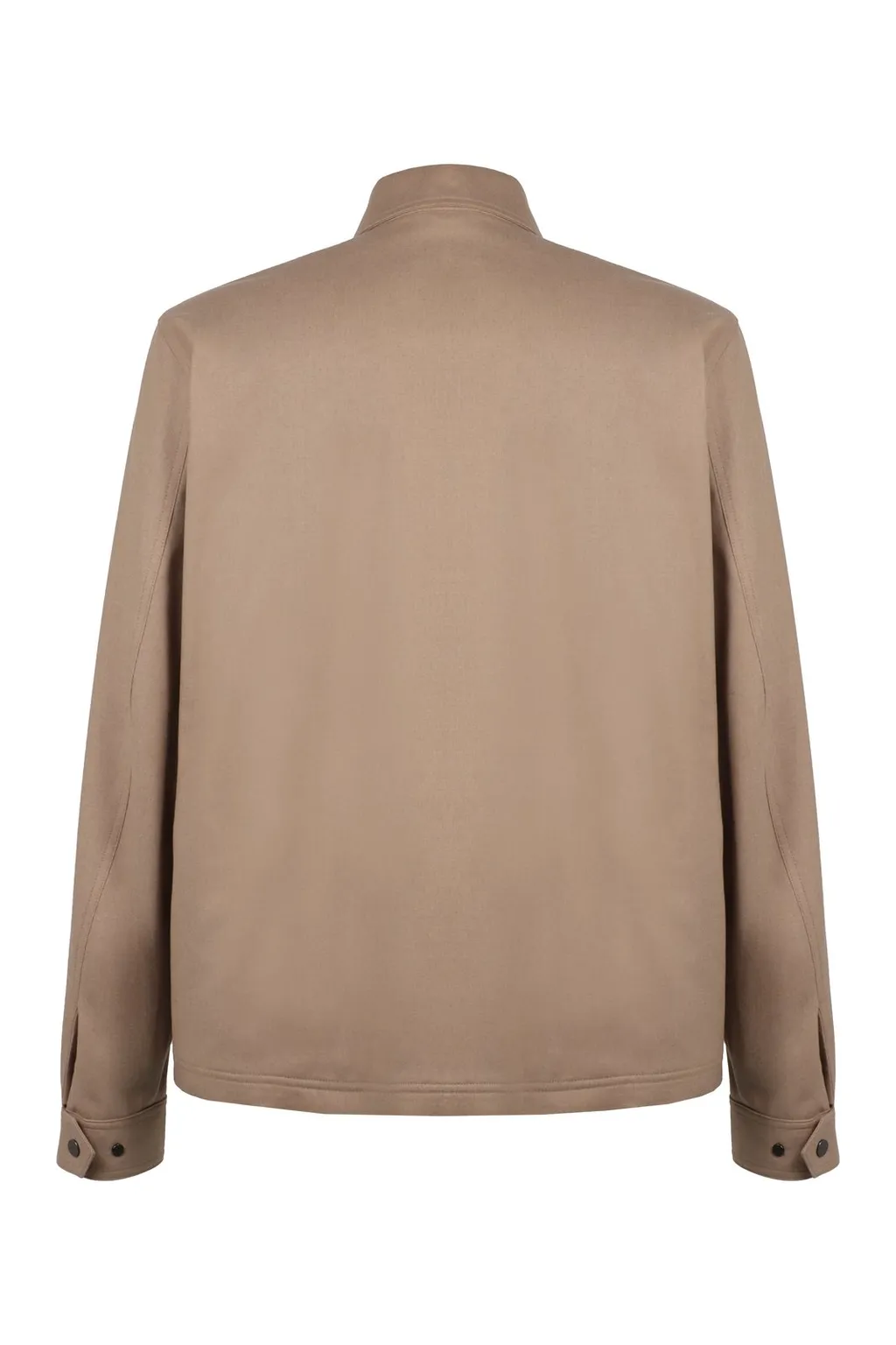 Kiton Knitted Button-Up Overshirt