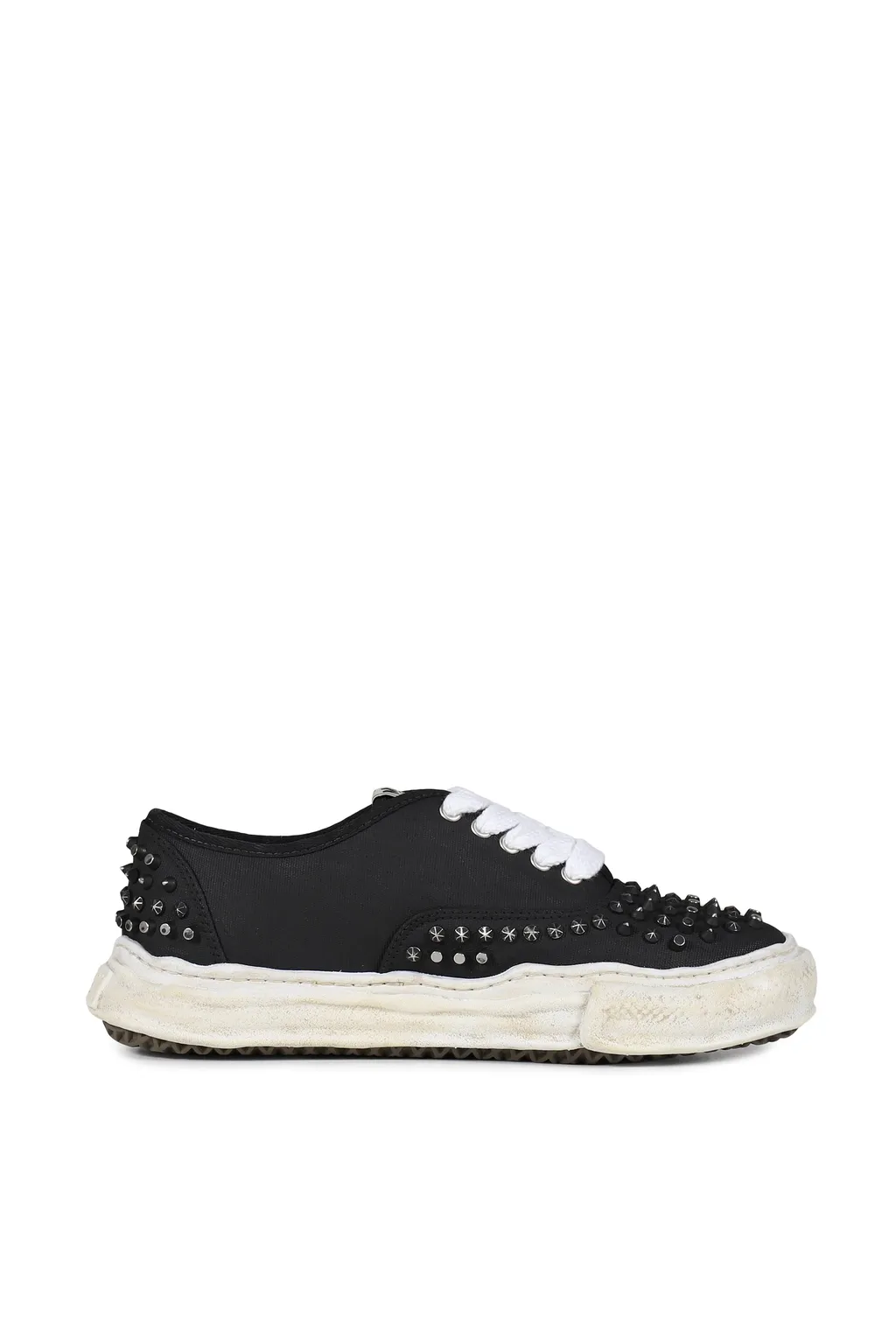 Baker Studded Canvas Low / Blk