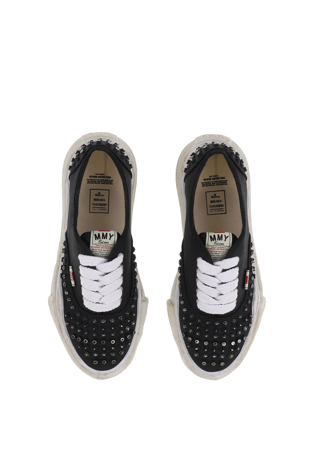 Baker Studded Canvas Low / Blk