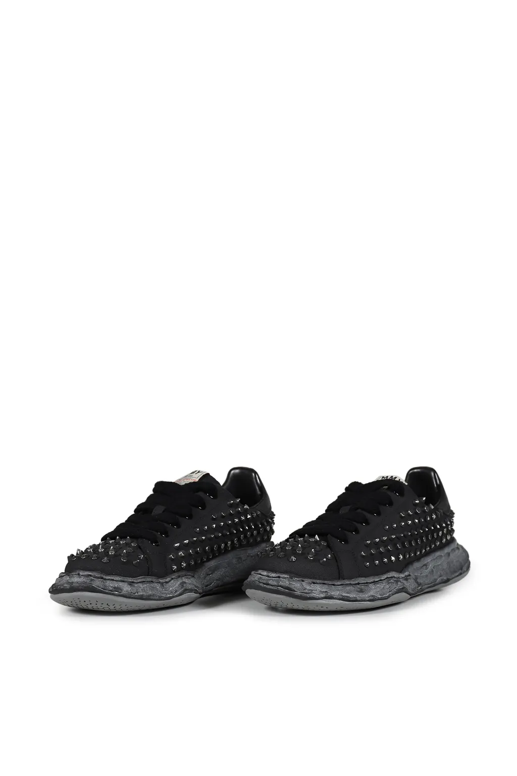 Charles Studded Low / Blk Blk