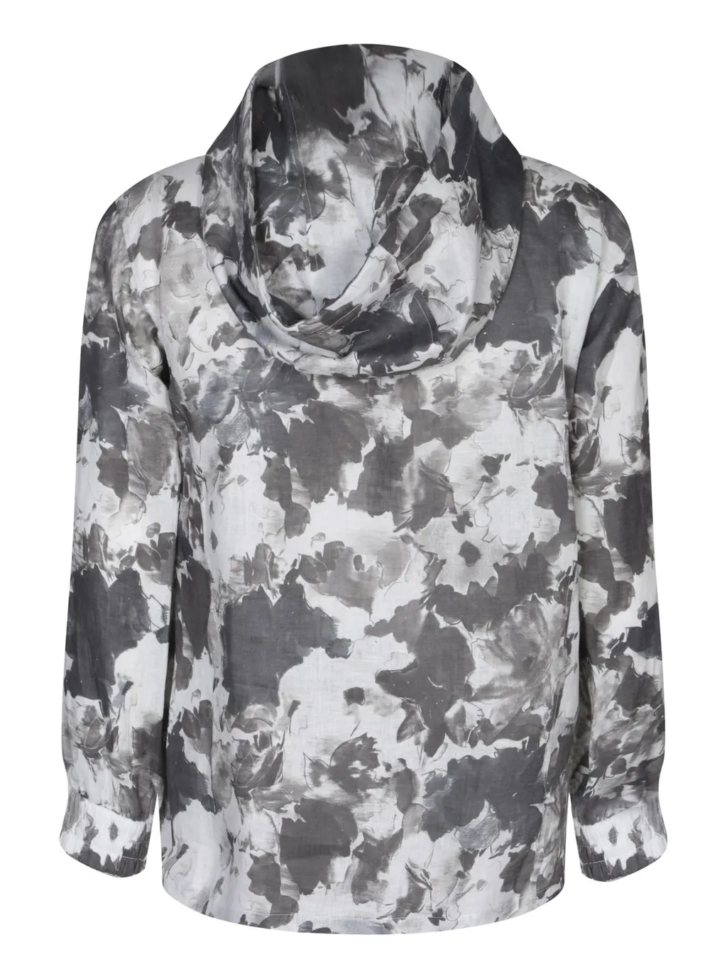 Kiton Abstract-Printed Zipped Jacket