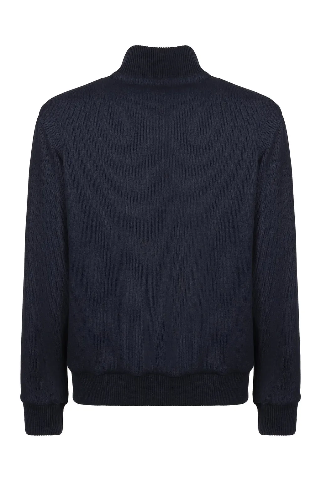 Kiton High Neck Zipped Cardigan