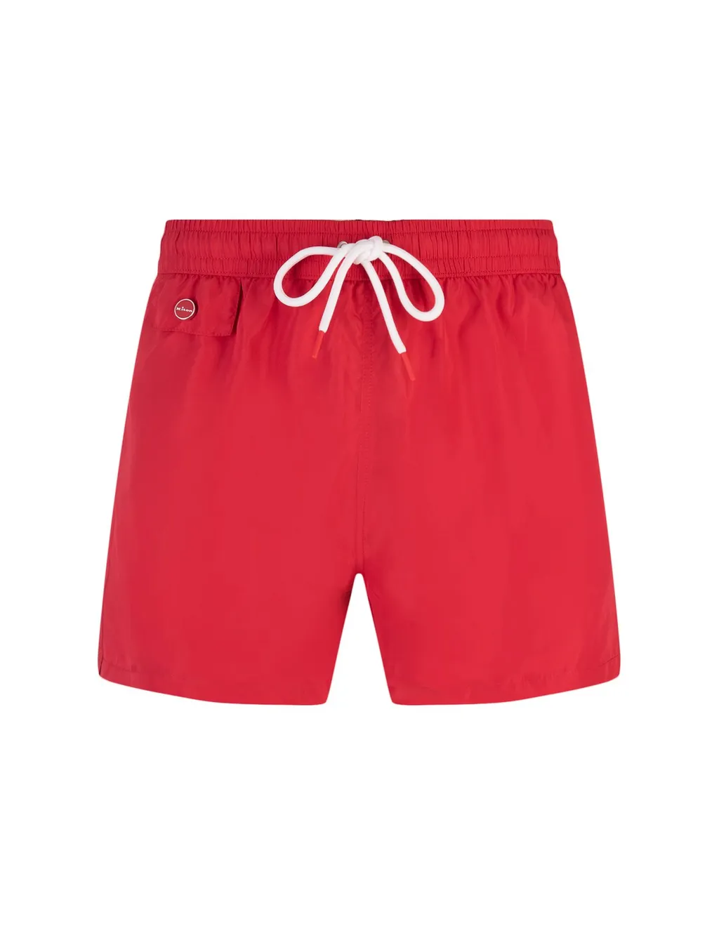 Kiton Drawstring-Waist Straight-Leg Swim Shorts