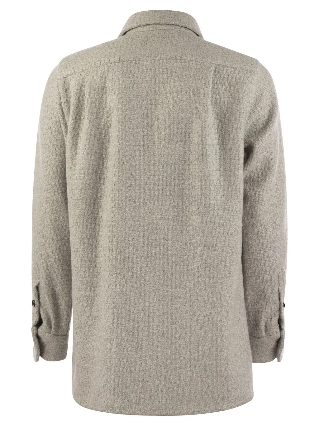 Kiton Oversized Buttoned Overshirt