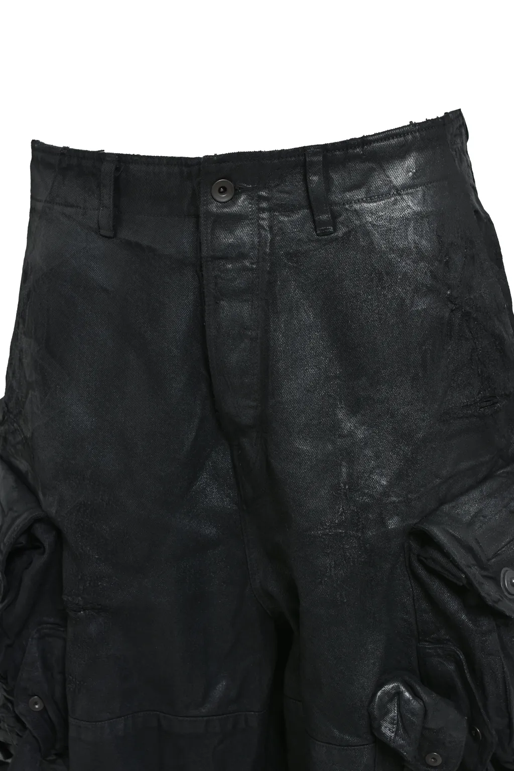 12Oz Coating Gasmask Cargo / Blk Wax