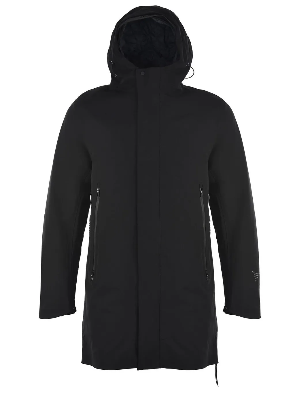 Krakatau Detachable Nylon Parka Coat