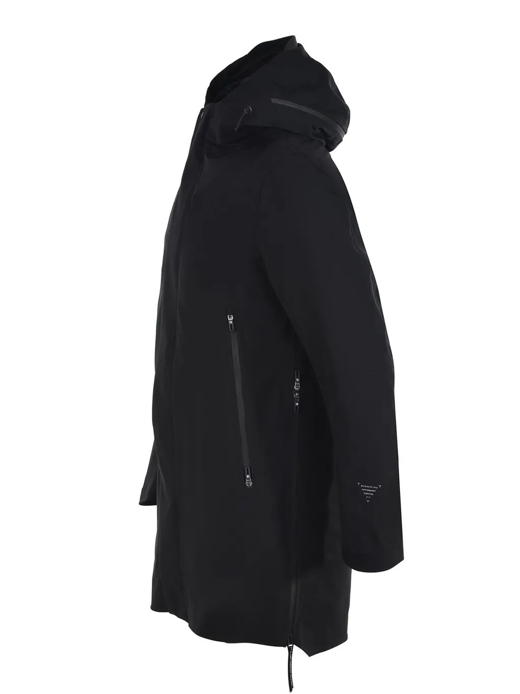 Krakatau Detachable Nylon Parka Coat