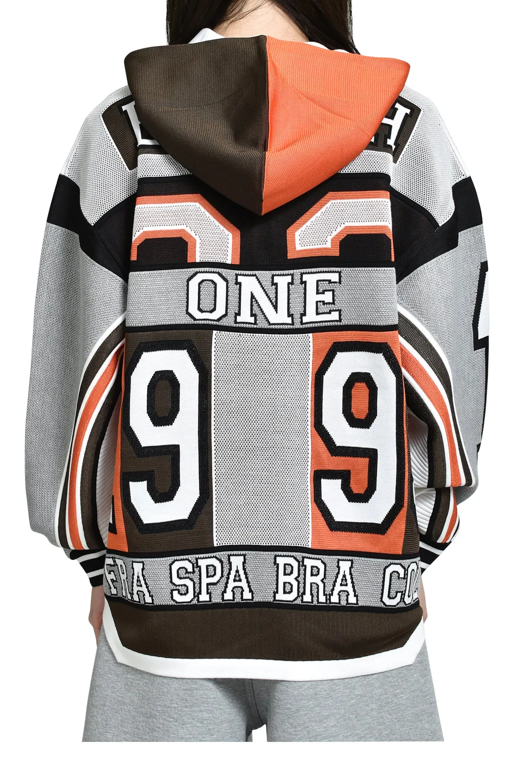 Air Force Hoodie / Gry Brw