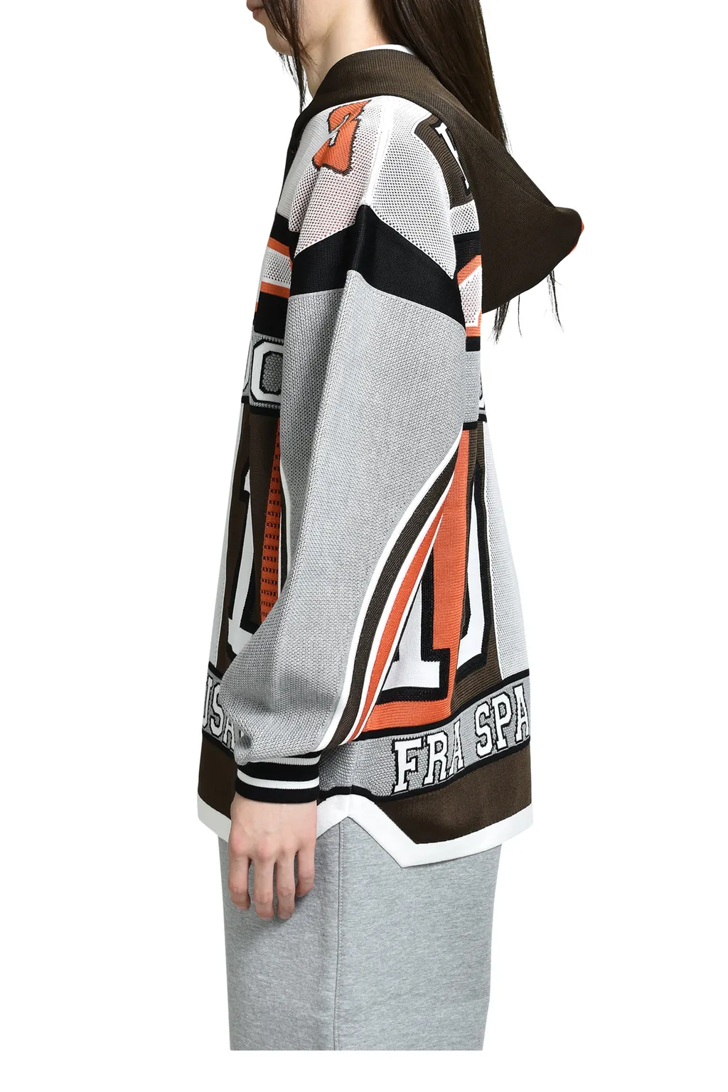 Air Force Hoodie / Gry Brw