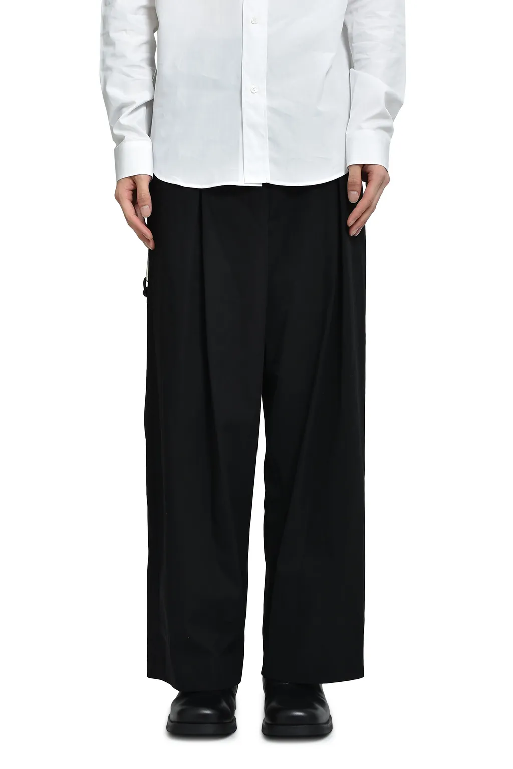 Low Crotch Trousers Af / Black
