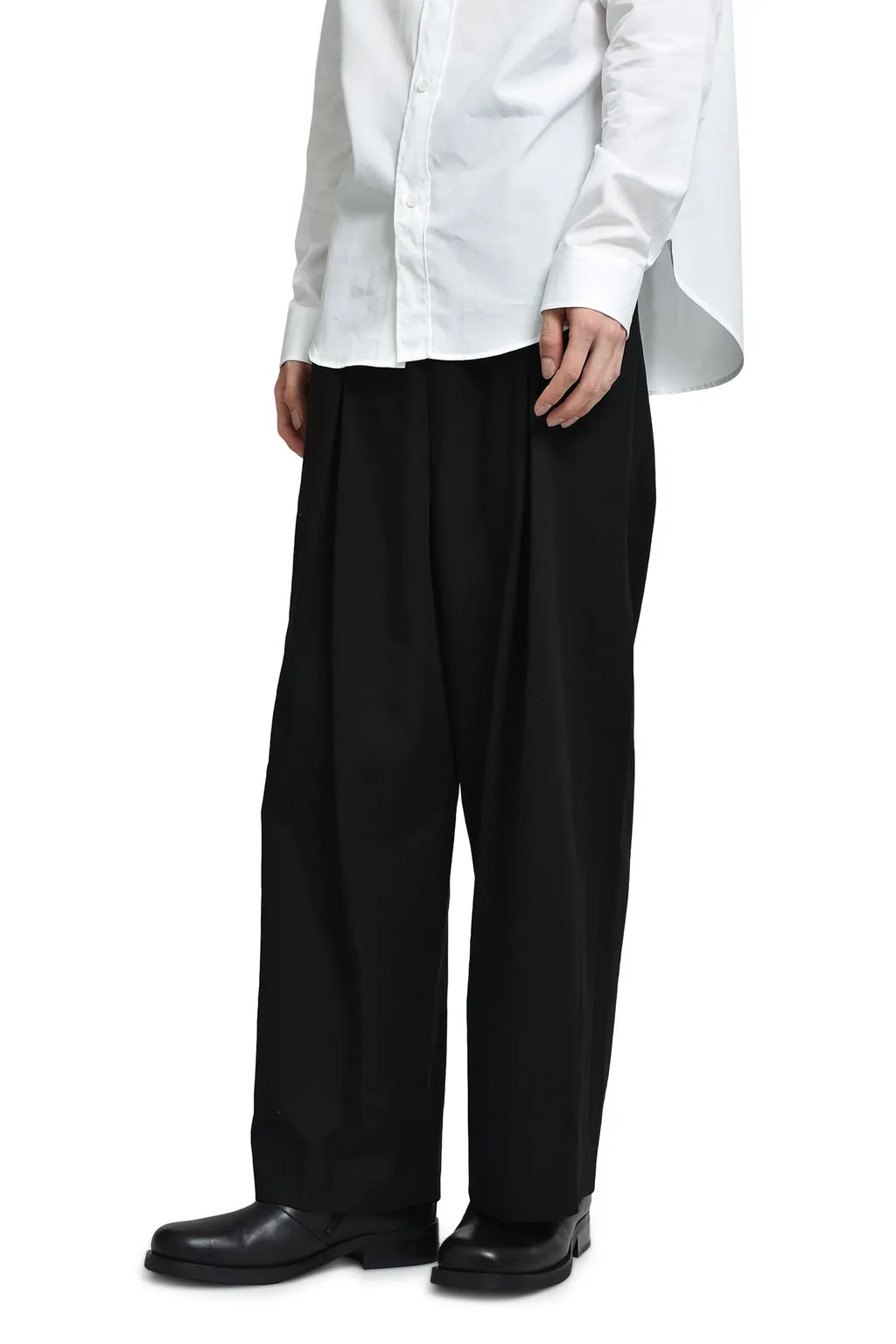 Low Crotch Trousers Af / Black