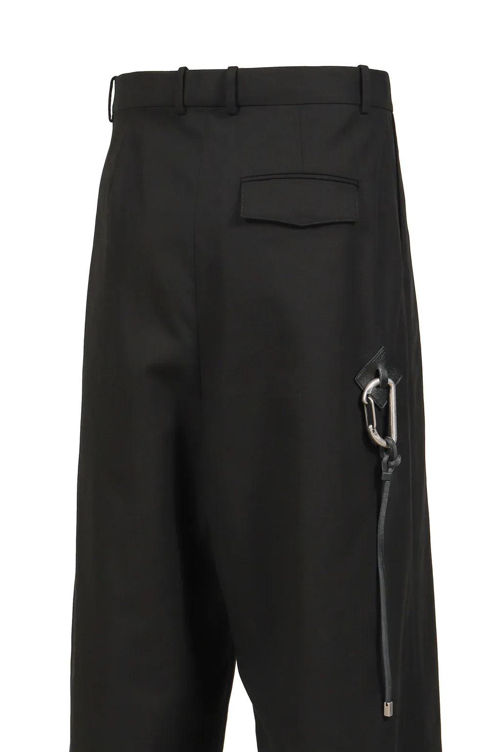 Low Crotch Trousers Af / Black