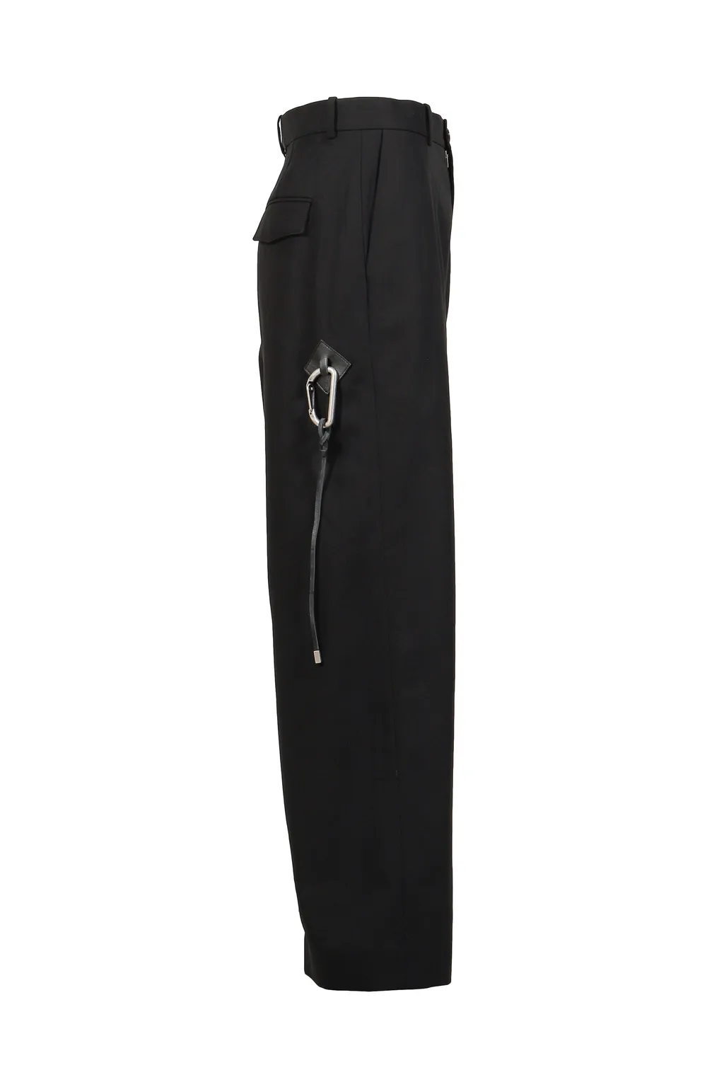 Low Crotch Trousers Af / Black