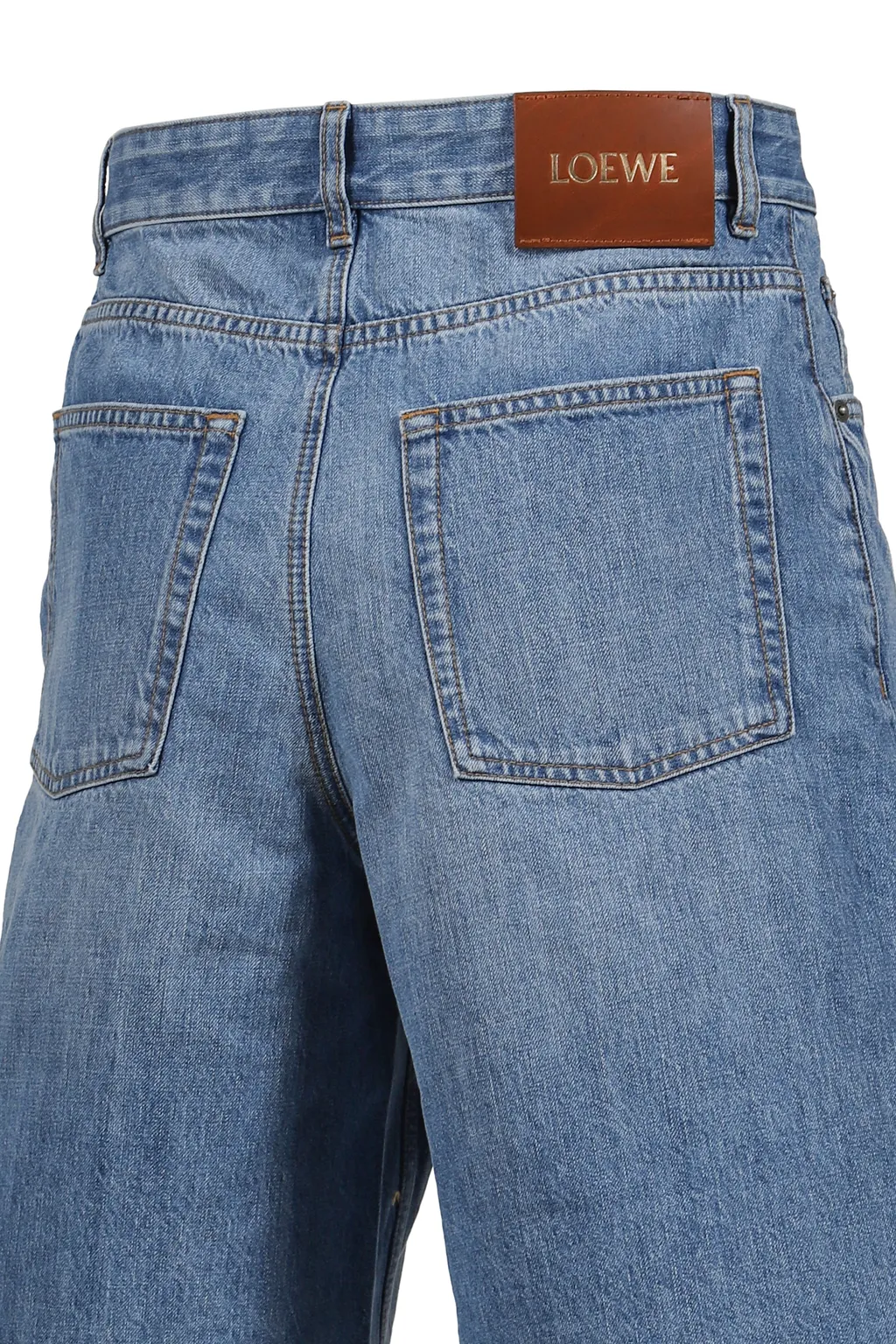 Anagram Shorts / Washed Denim Blu