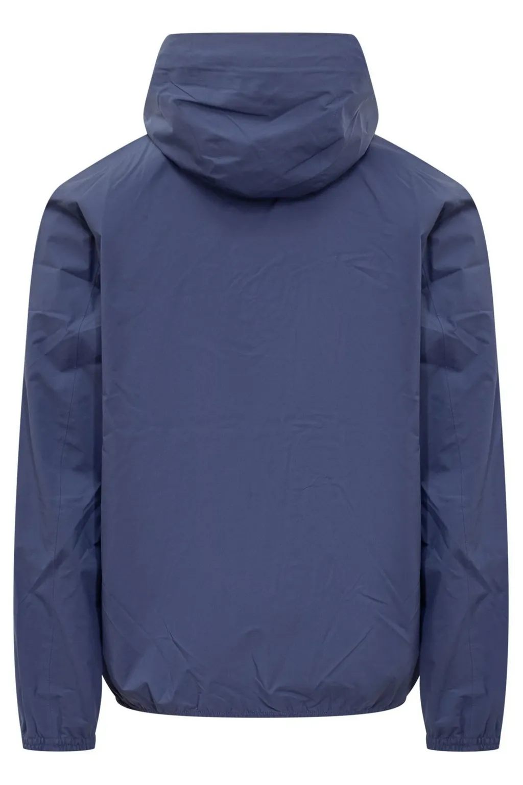 K-Way Logo Printed Hooded Zipped Jacket