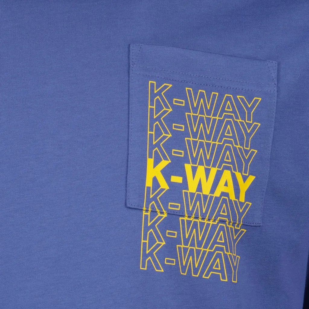 K-Way Logo Printed Crewneck T-Shirt