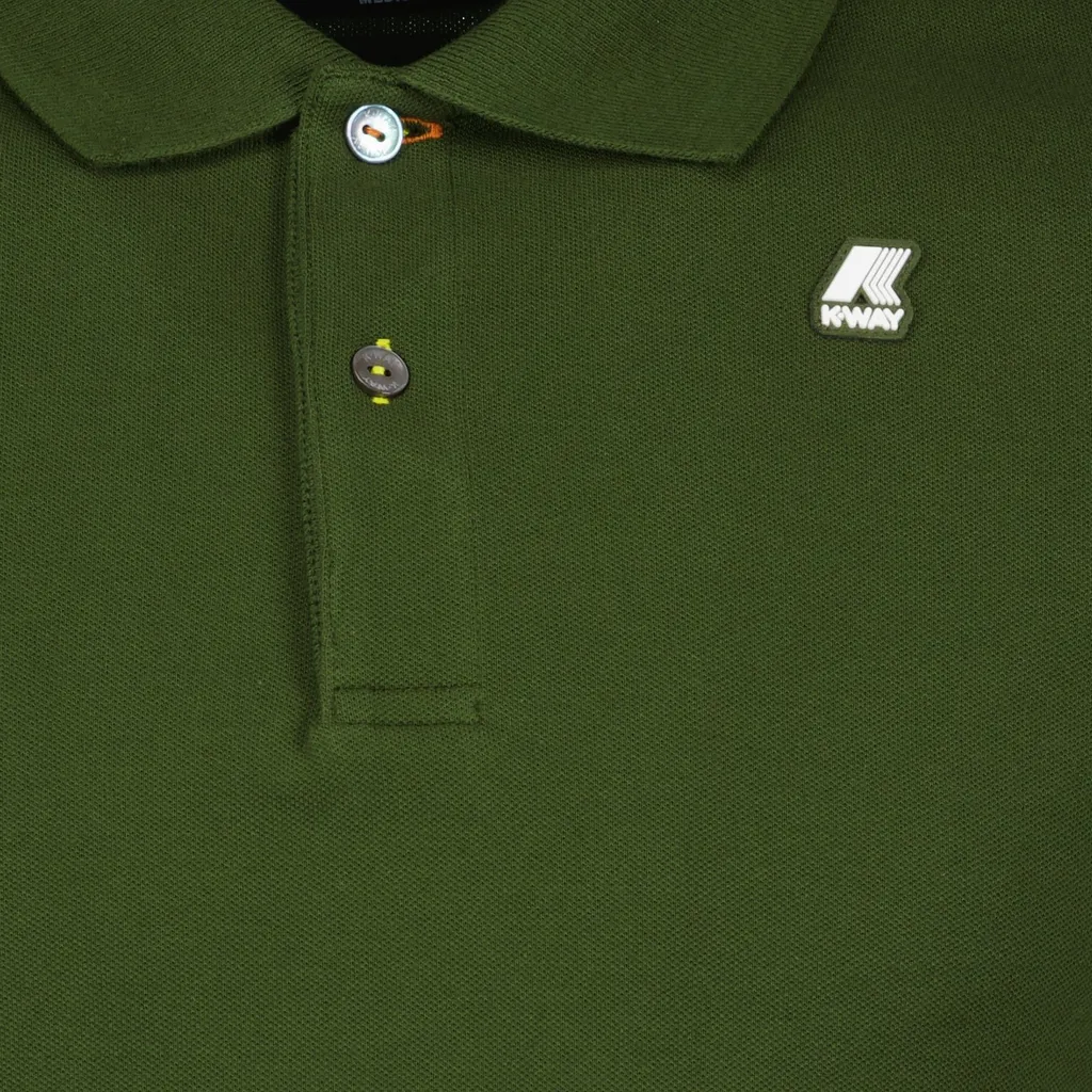 K-Way Vinnie Logo Patch Polo Shirt