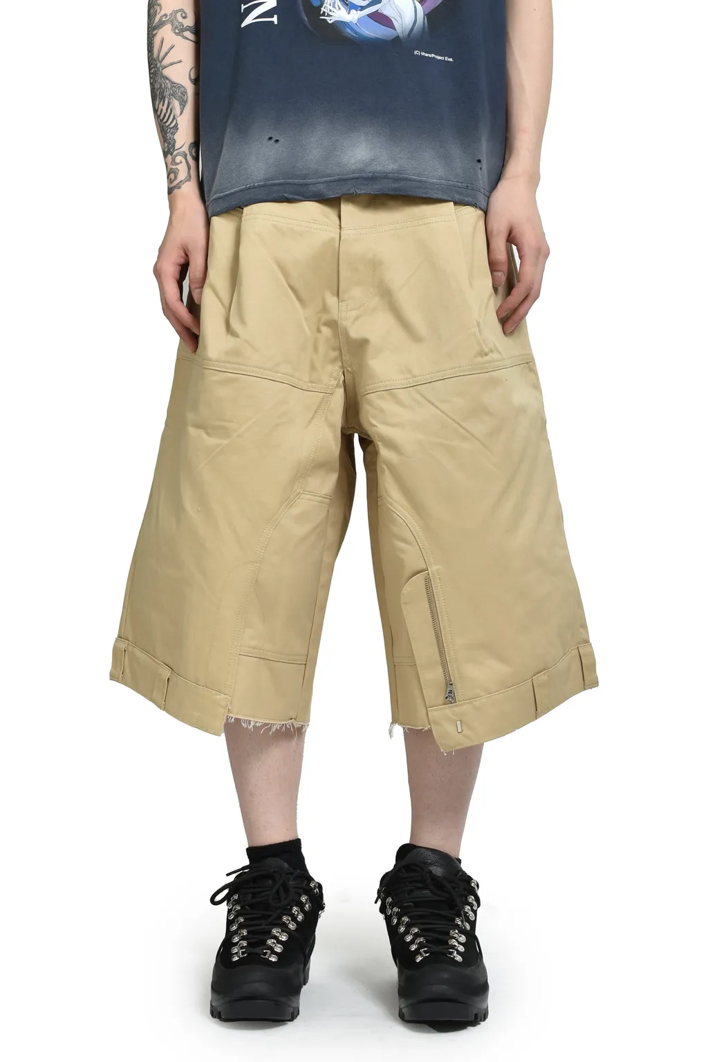 Upside Down Work Jorts / Bei