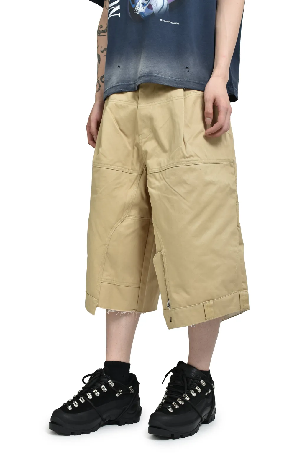 Upside Down Work Jorts / Bei
