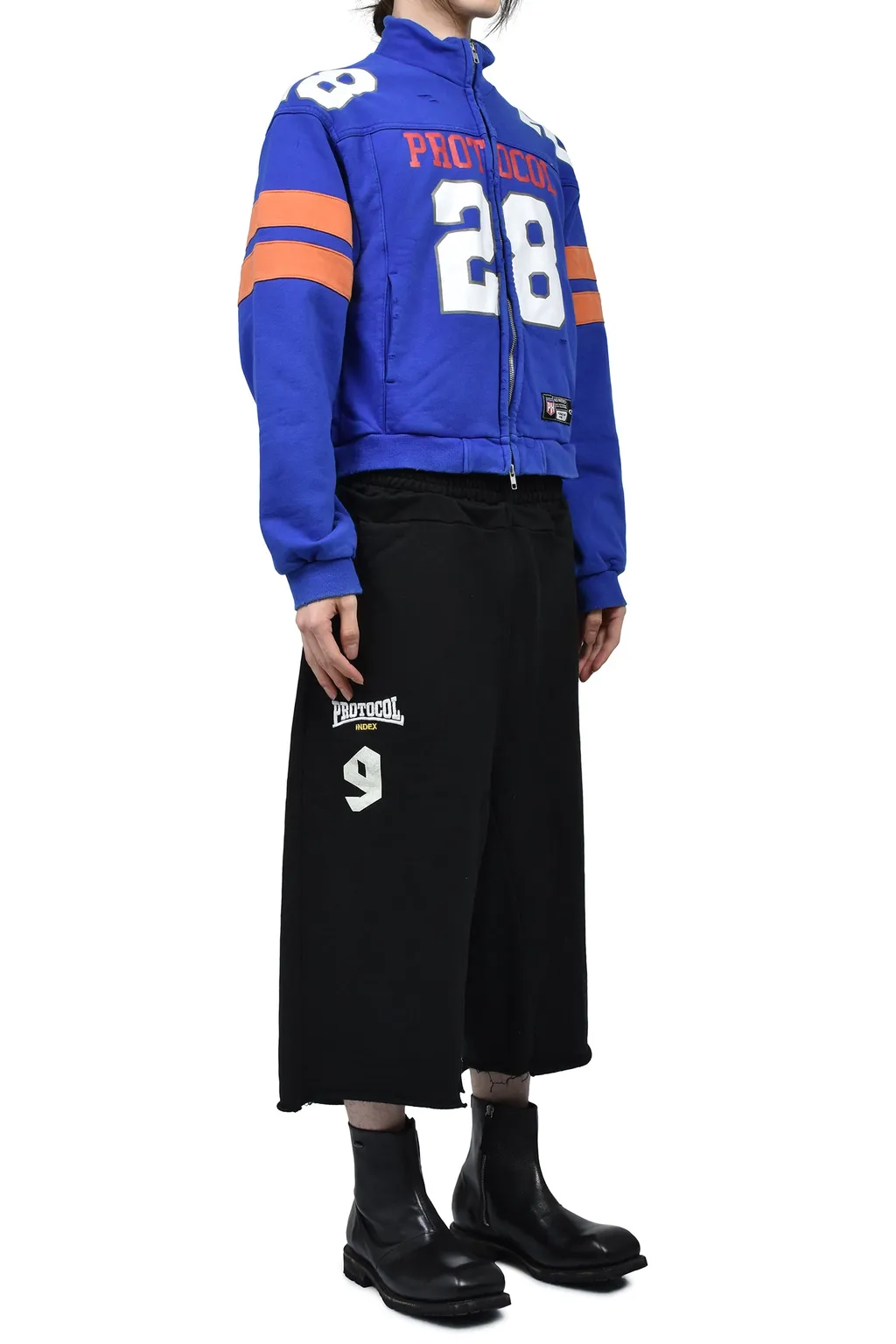Folded Waist Jackets / Black