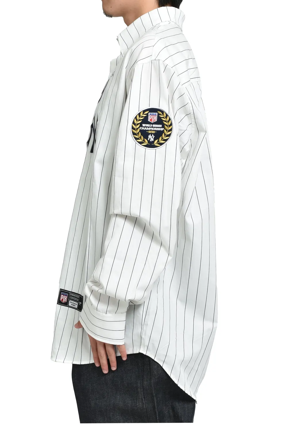Baseball Stripe Shirts / Wht