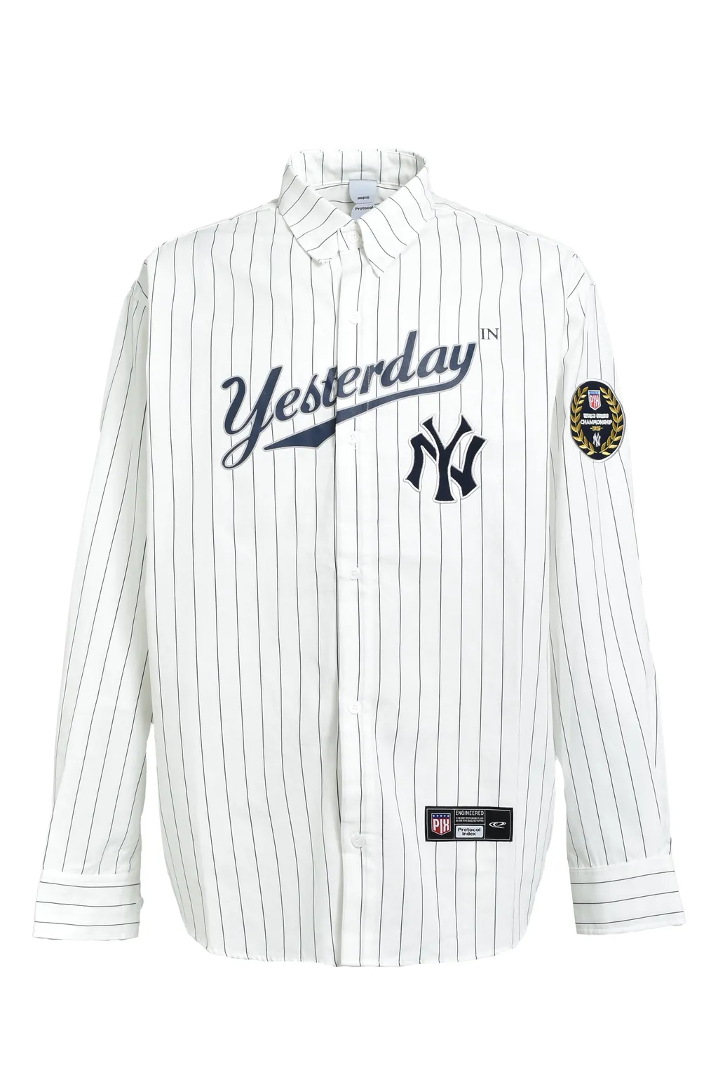 Baseball Stripe Shirts / Wht