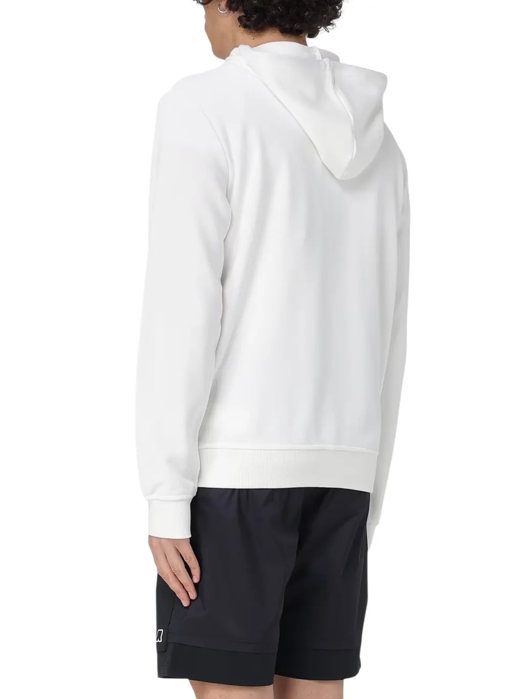 K-Way Logo-Patch Zip-Up Hoodie