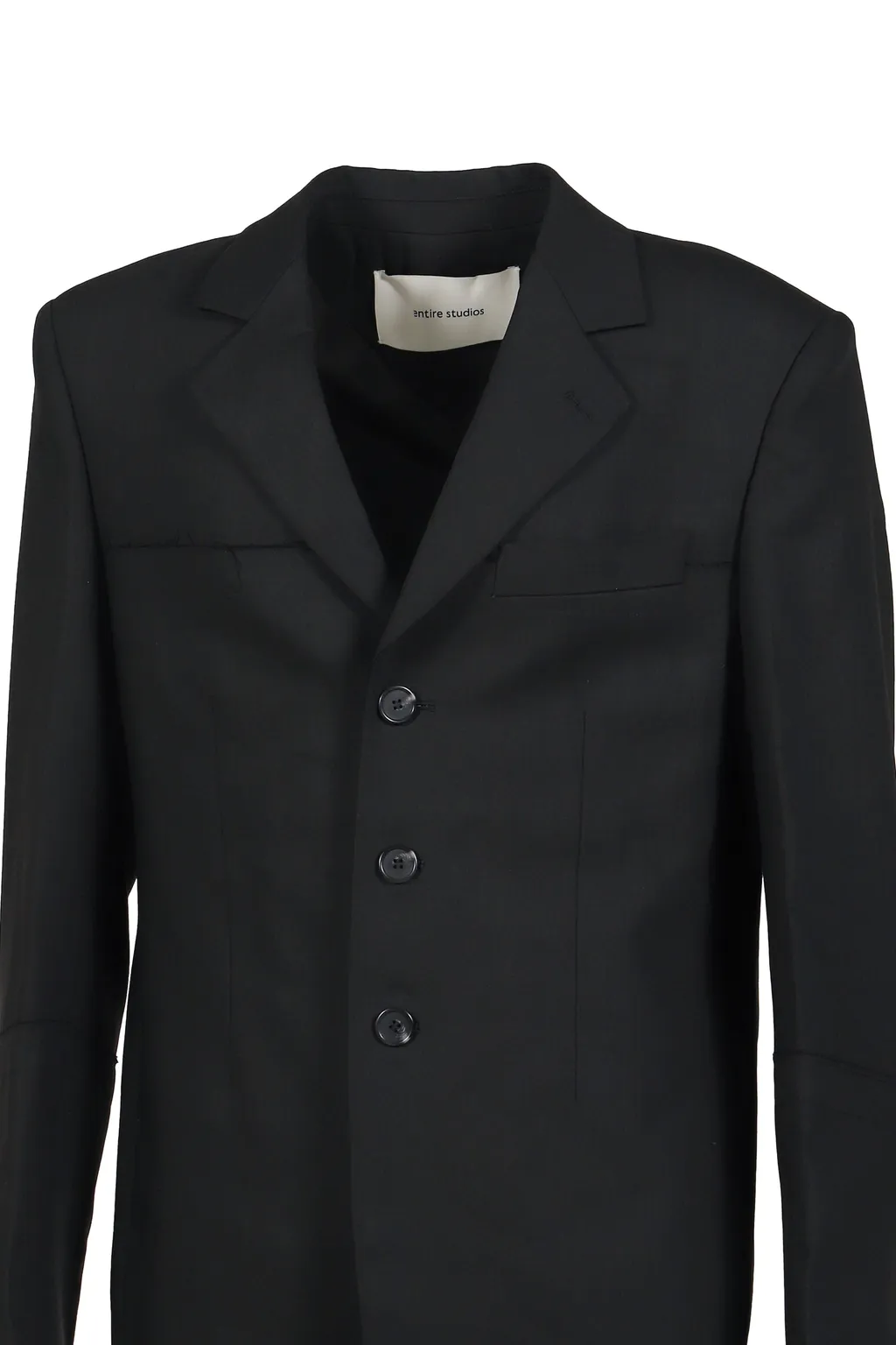 Single Breasted Jacket / Black