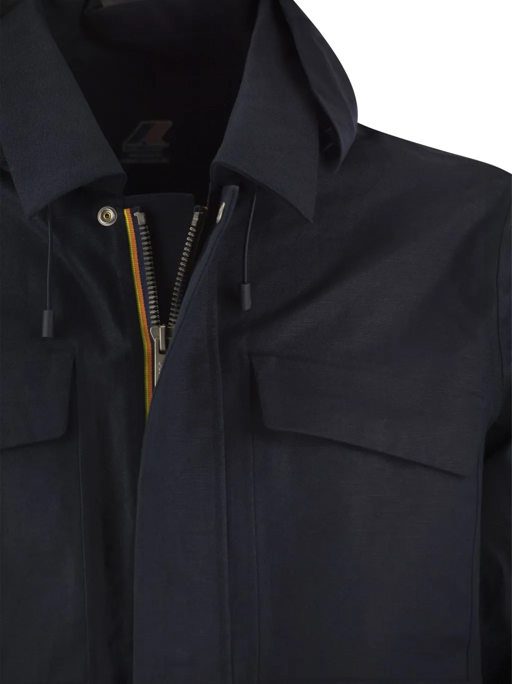 K-Way Erhal Concealed Fastened Hooded Jacket