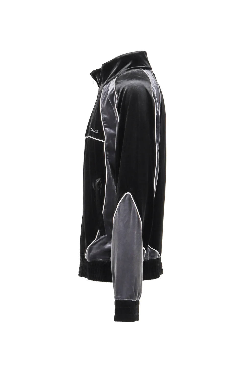 Velor Track Jacket / Black