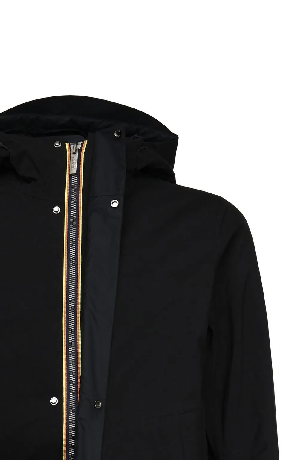 K-Way Hooded Zip-Up Jacket