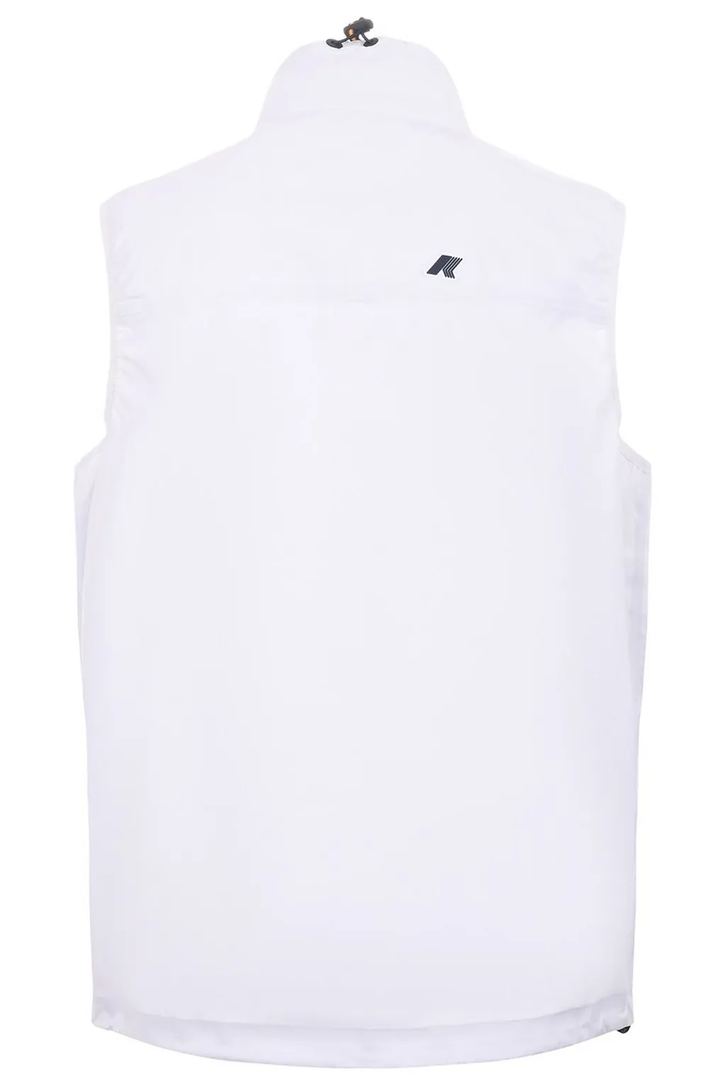 K-Way Logo Patch Zip-Up Vest