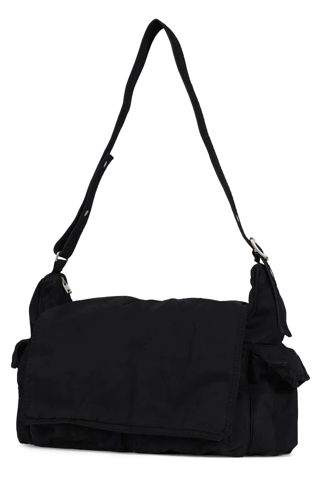 Twill Cargo Bag Woven / Black