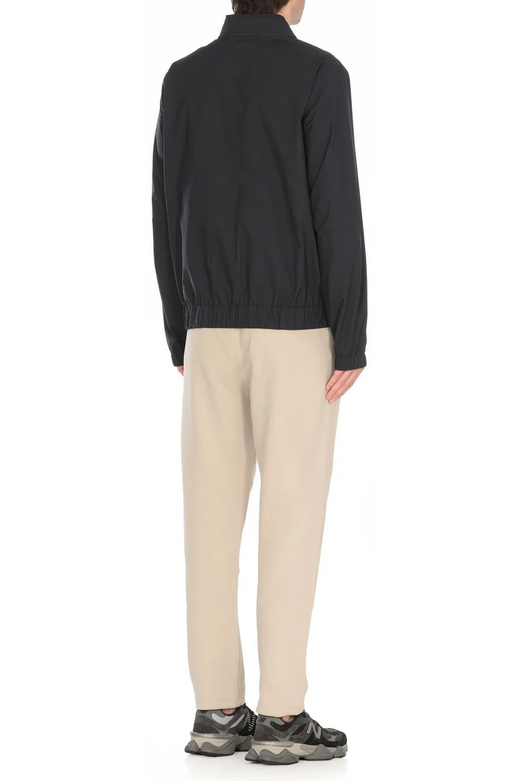 K-Way Logo Detailed Zip-Up Jacket