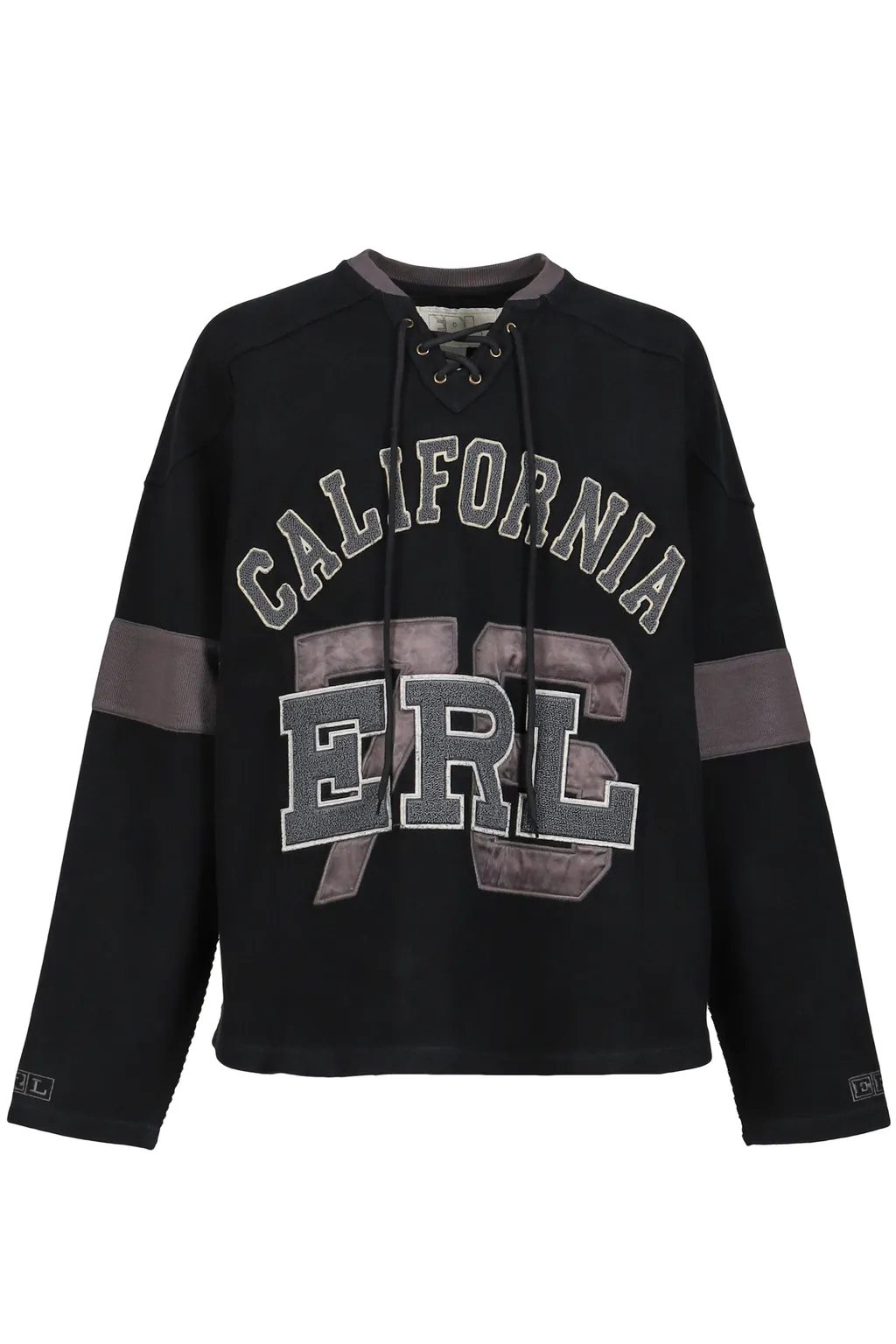 Laced Hockey Jersey Knit / Blk