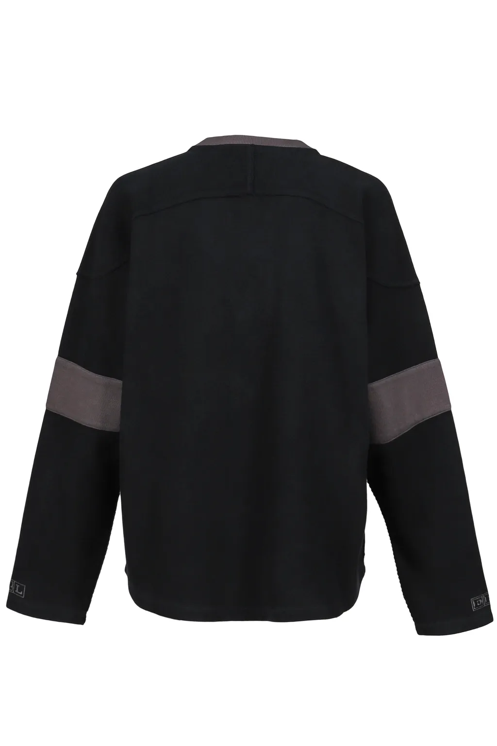 Laced Hockey Jersey Knit / Blk
