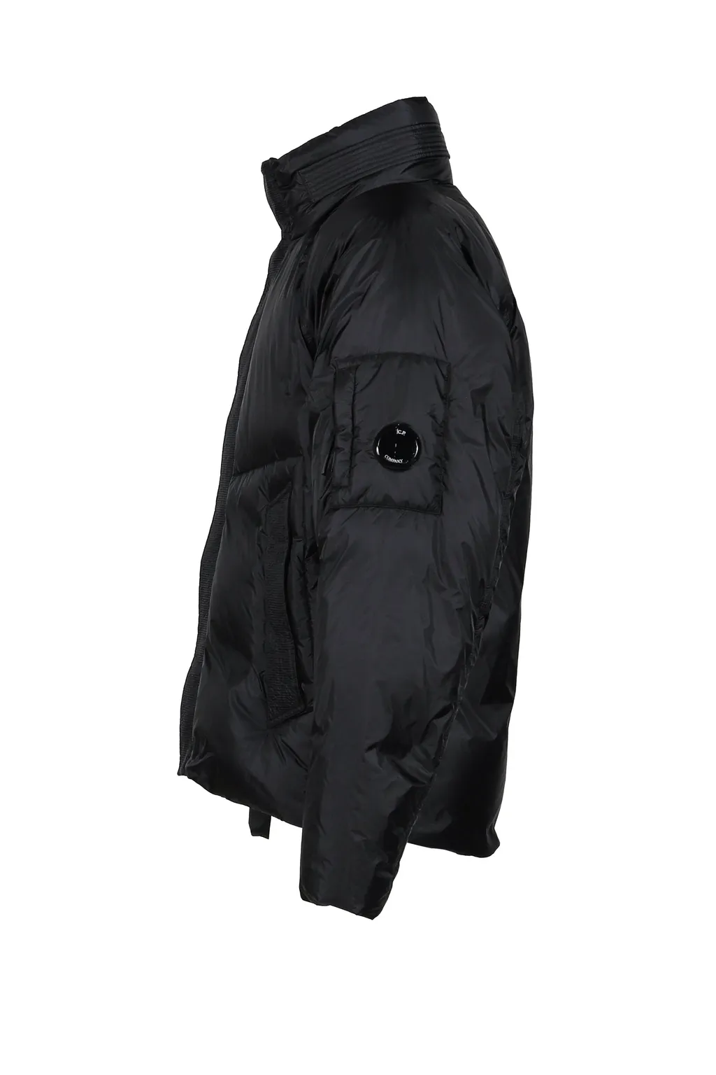 Medium Jacket In Down Shield / Blk