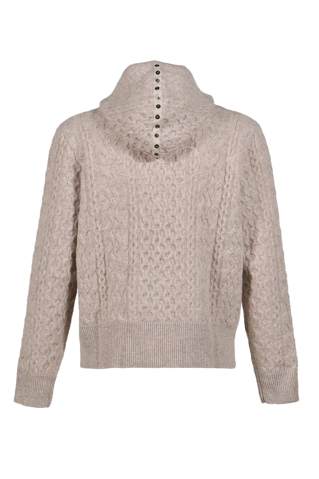 Knit Hoodie / Bei