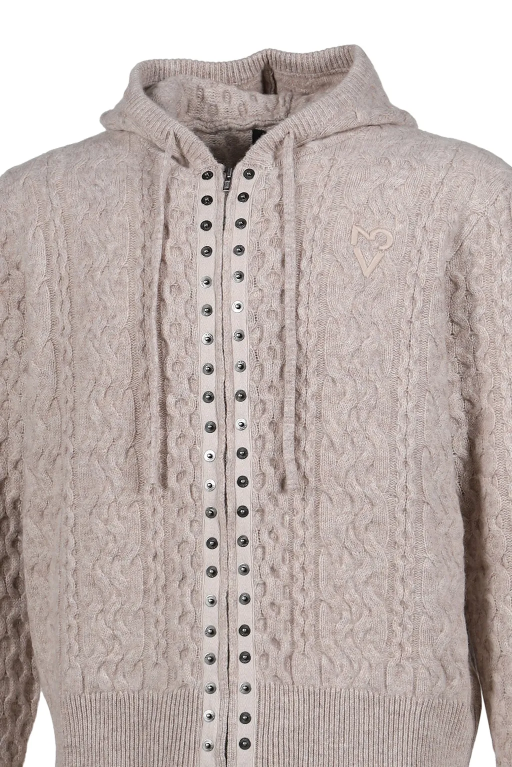 Knit Hoodie / Bei