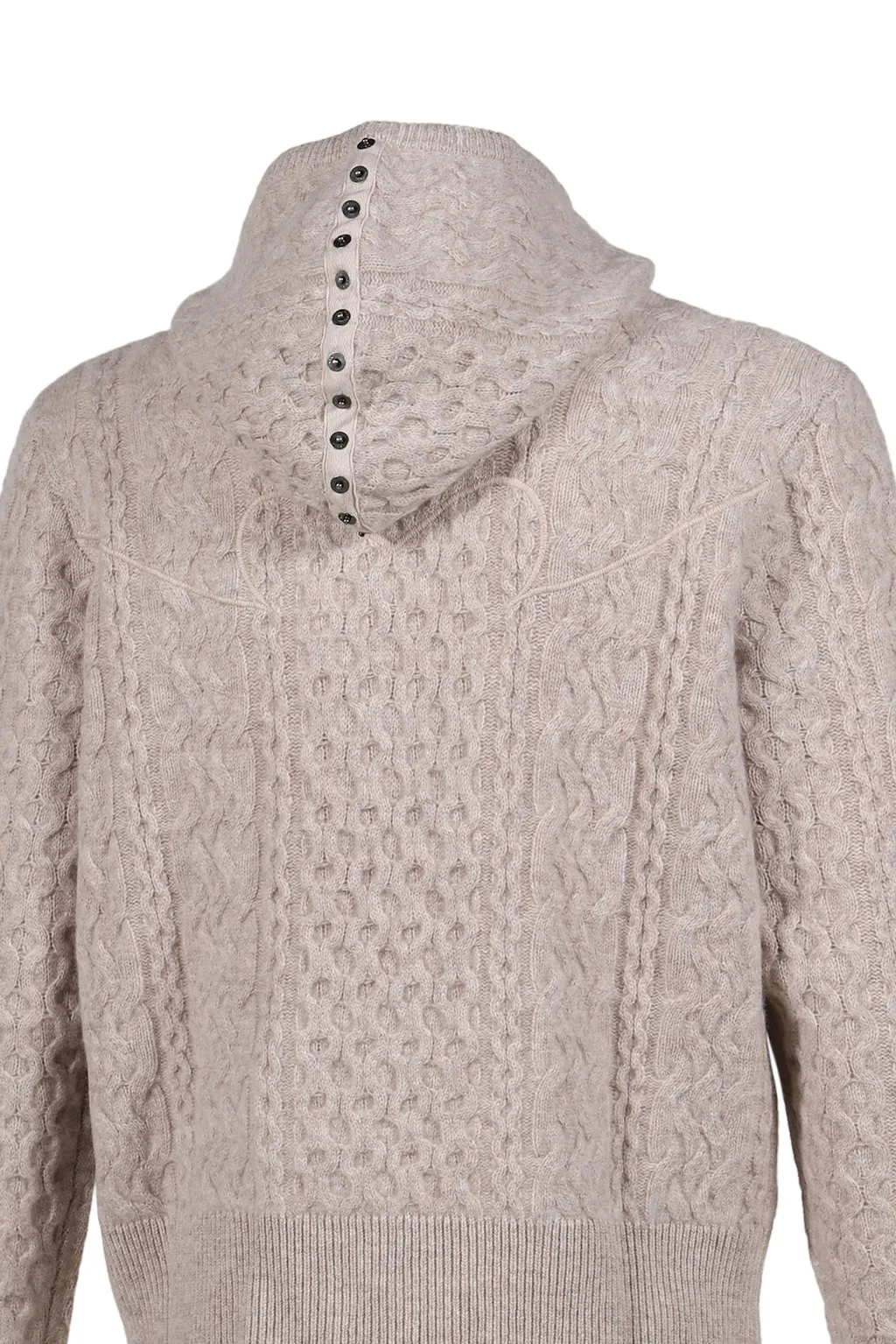 Knit Hoodie / Bei