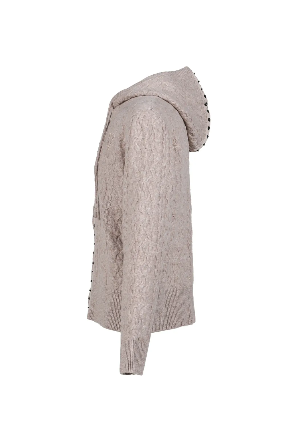 Knit Hoodie / Bei