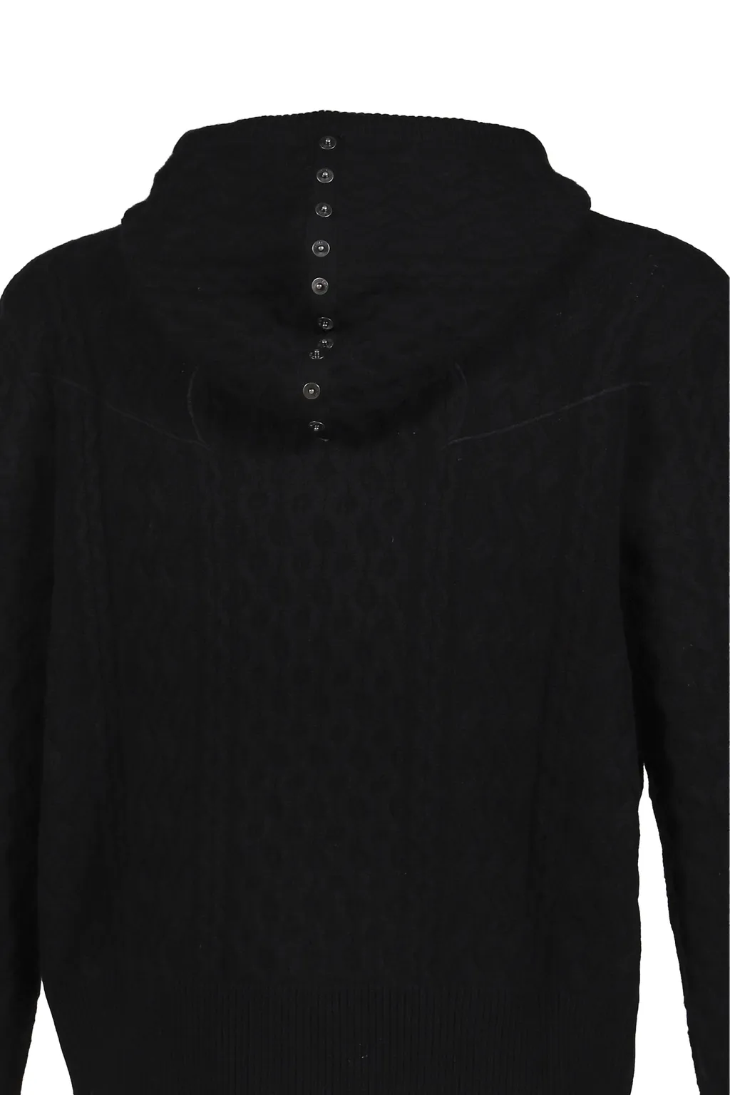 Knit Hoodie / Black