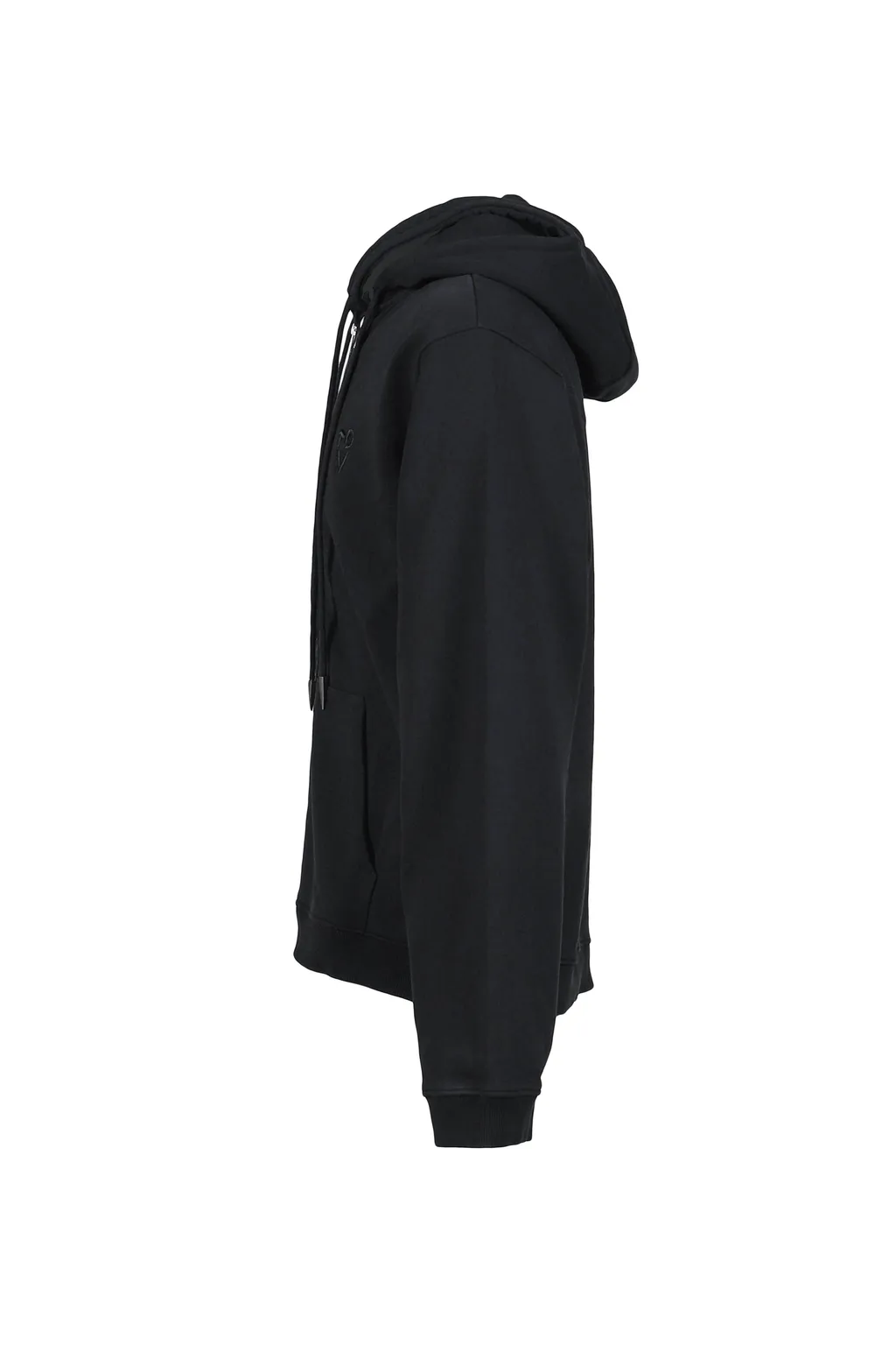 Three Zip Hoodie Black / Blk