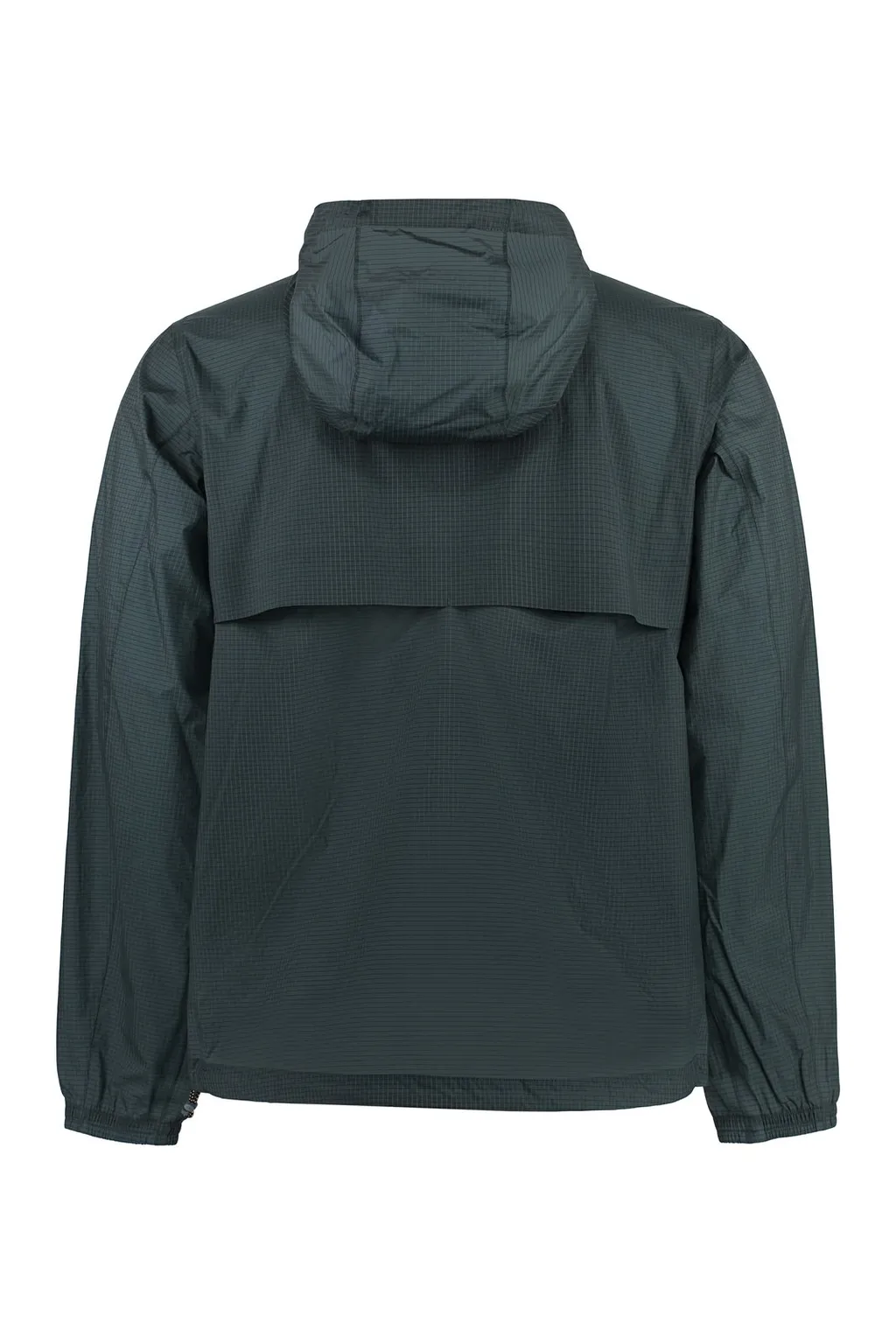 K-Way Cleon Logo Patch Hooded Jacket