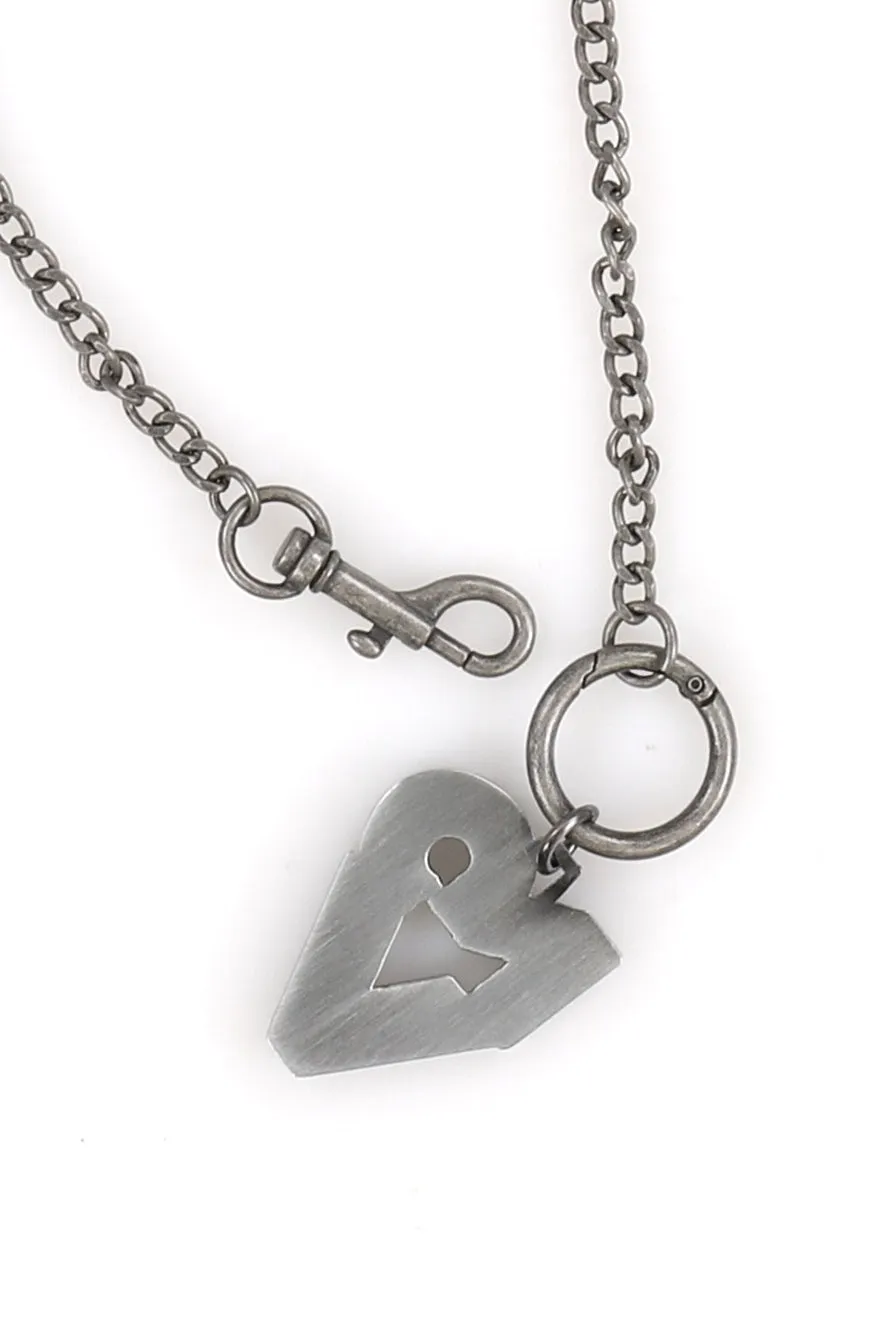 &Lt;3 Keychain ​​/ Sil
