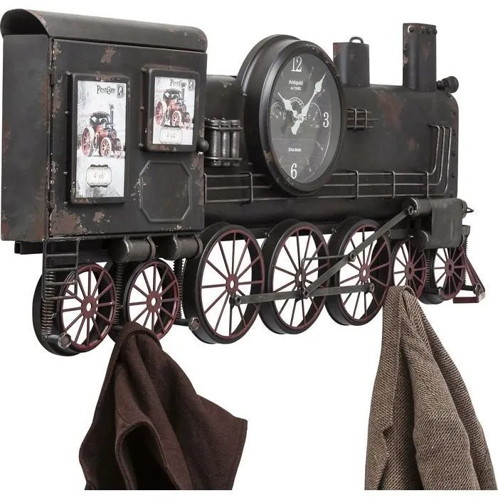 Kare Design Train Wall Clock