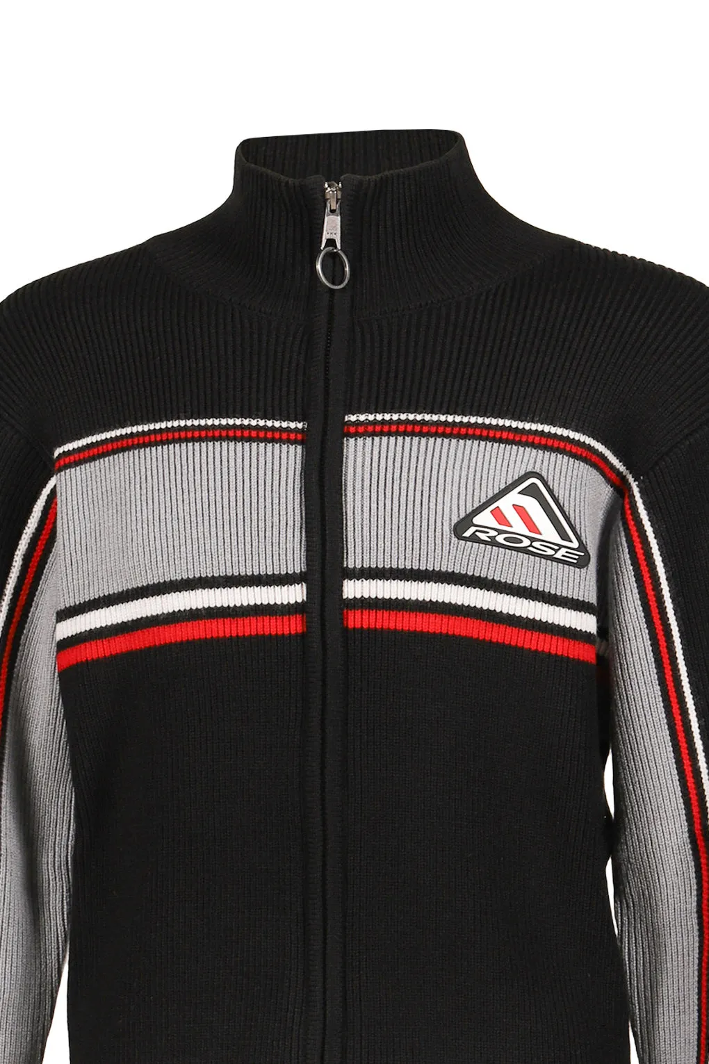 Shrunken Track Jacket / Blk Gry
