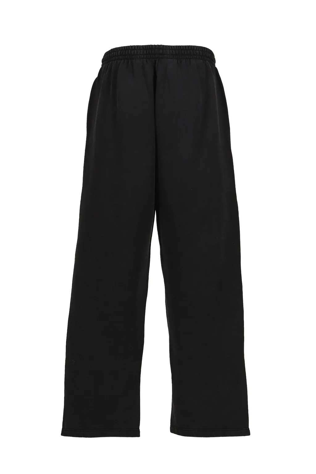 Wide Leg Trackpants / Black