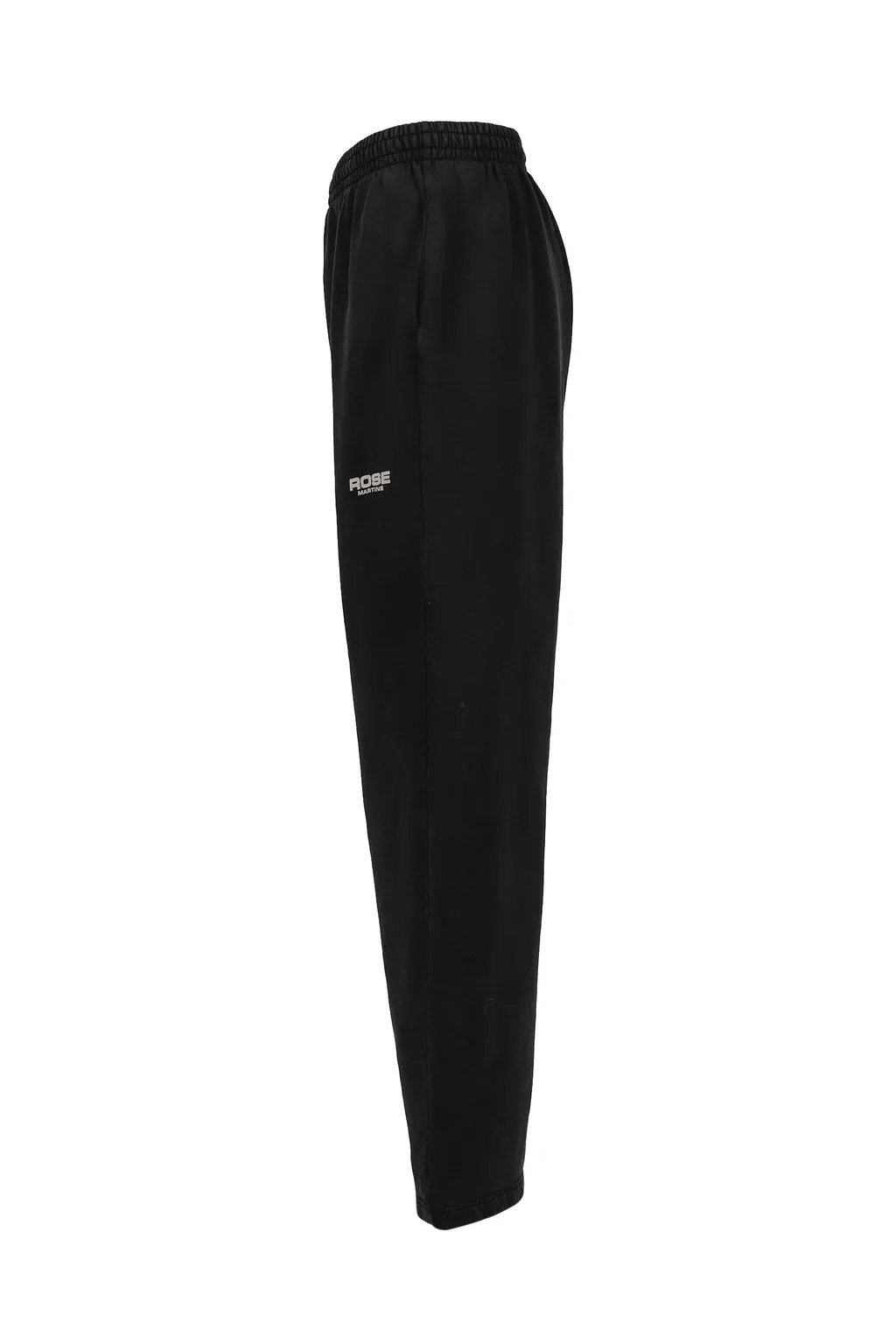 Wide Leg Trackpants / Black