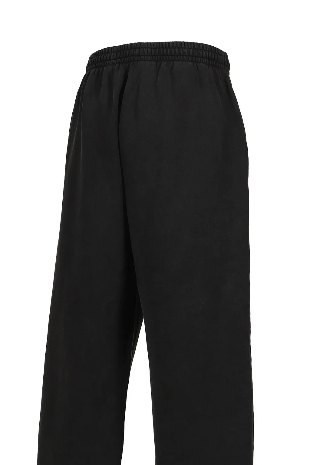 Wide Leg Trackpants / Black